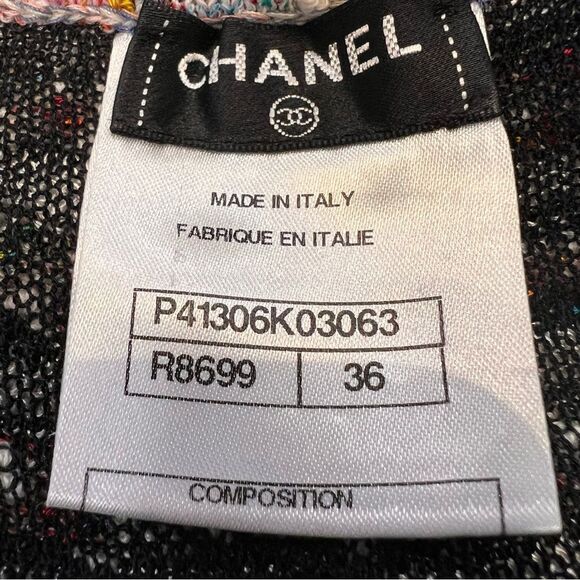 CHANEL Multicolor Striped Mini Dress - Picture 2 of 14